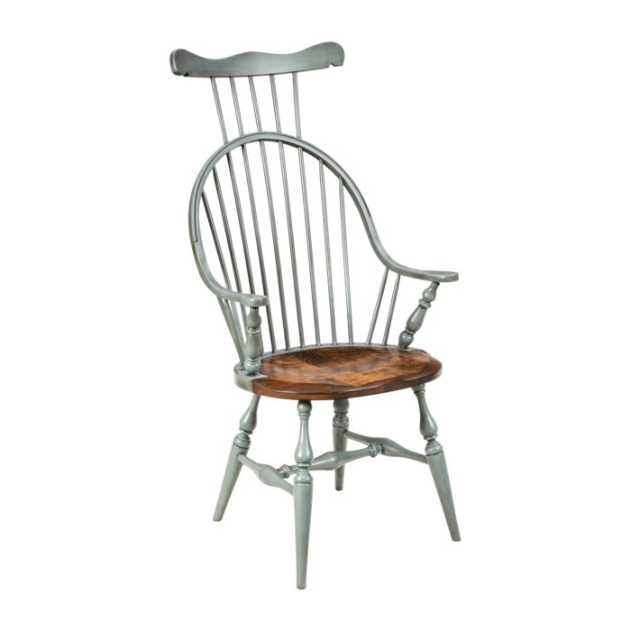 Windsor Arm Chair with Crest Top